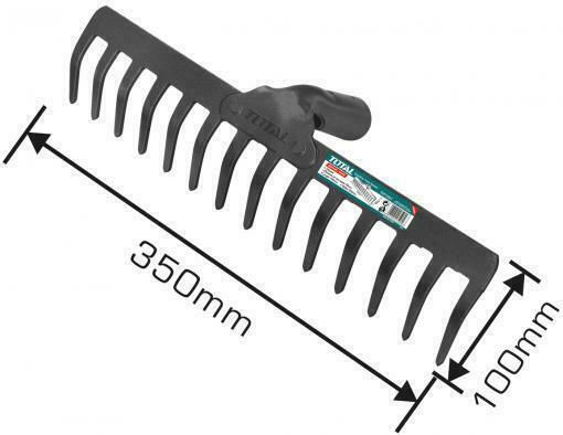 Total THT1221 Bow Rake with 14 Teeth