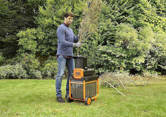 Black & Decker BEGAS5800 Astschredder Elektrisch mit Mülltonne