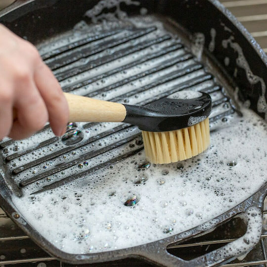 Lodge Ξύλινη Βούρτσα Καθαρισμού BBQ 25.4εκ.
