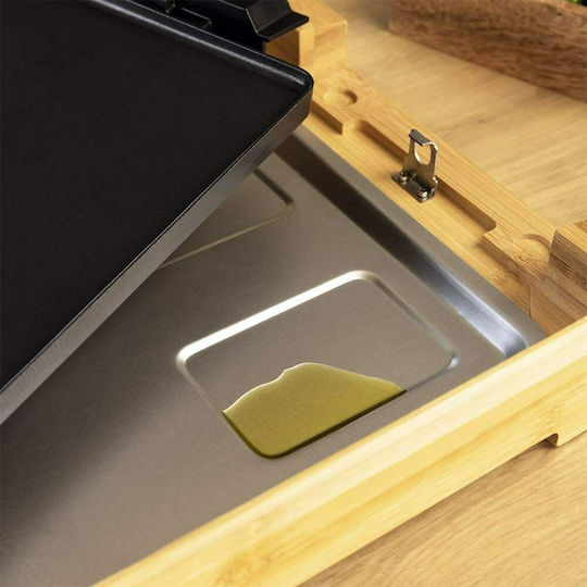 Cecotec Tasty & Grill 2000 Teppanyaki Плоча за Печене с Регулируем Термостат 2000W 37.5x24.5см.
