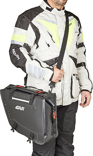 Givi Σετ Σαμάρια Μοτοσυκλέτας 15lt σε Μαύρο Χρώμα