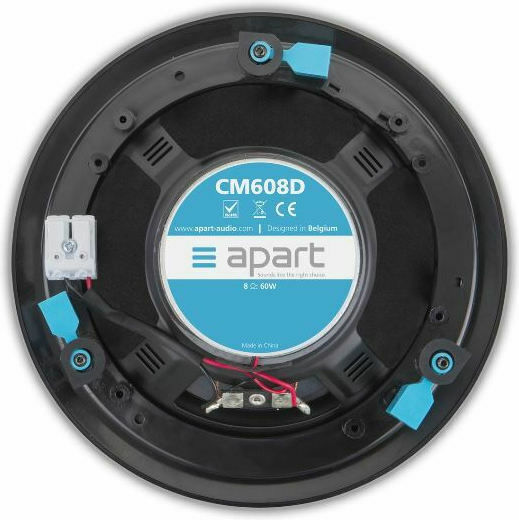 Apart Audio Ηχείο Οροφής 40W (Τεμάχιο) Λευκό