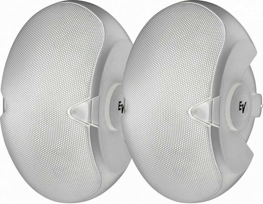 Electro-Voice EVID 6.2 Παθητικά Επιτοίχια Ηχεία 150W (Ζεύγος) Λευκά