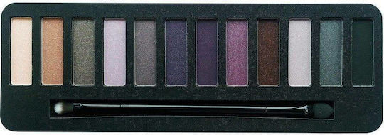 W7 Cosmetics In the Night Lidschattenpalette in fester Form Smokey Shades 15.6gr