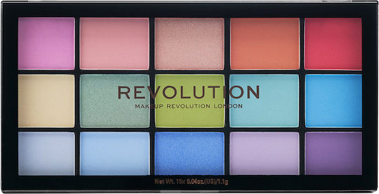 Revolution Beauty Reloaded Eye Shadow Palette in Solid Form Sugar Pie 16.5gr
