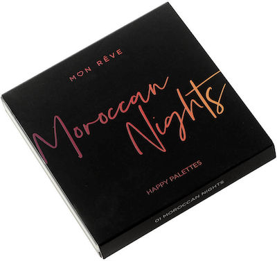 Mon Reve Happy Palettes Eye Shadow Palette in Solid Form 15gr