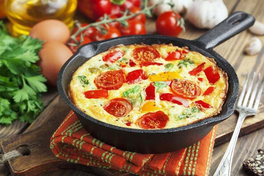 Thermogatz Angel Cook Pan aus Gusseisen 30cm