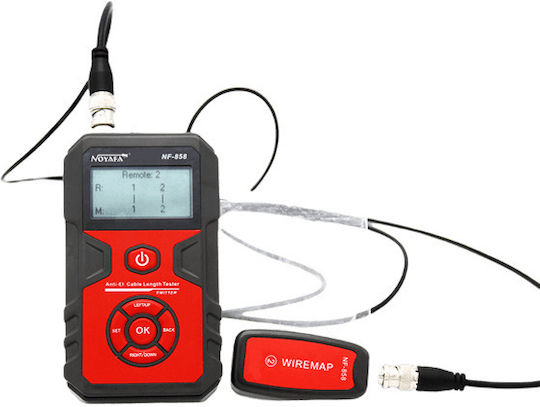 Noyafa NF-858C Ψηφιακός Ανιχνευτής Καλωδίων και Οπτικών Ινών