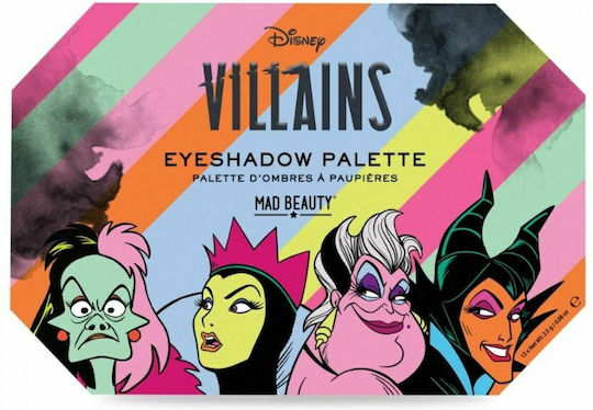 Mad Beauty Pop Villains Палитра с Сенки за Очите в Пресована Пудра Форма