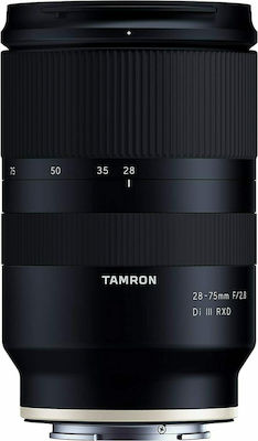 Tamron Full Frame Φωτογραφικός Φακός 28-75mm F/2.8 Di III RXD Standard Zoom για Sony E Mount Black