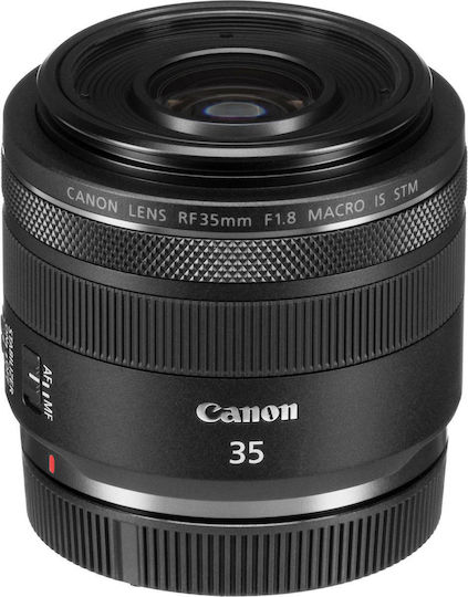 Canon Full Frame Camera Lens RF 35mm F1.8 IS STM Wide Angle / Macro for Canon RF Mount Black