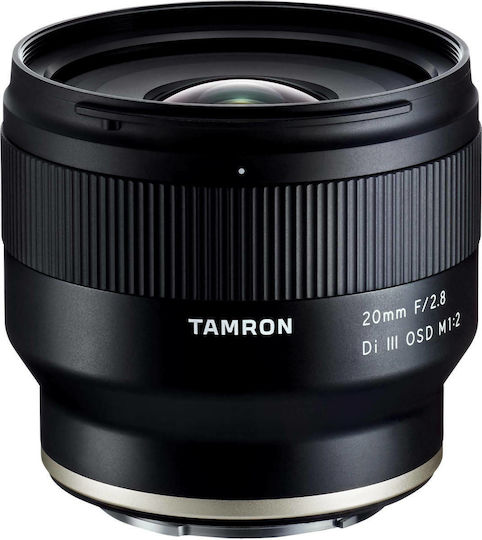 Tamron Full Frame Φωτογραφικός Φακός 20mm f/2.8 Di III OSD M1:2 Wide Angle για Sony E Mount Μαύρος