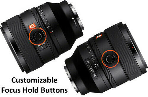 Sony Full Frame Φωτογραφικός Φακός FE 50mm f/1.2 GM Σταθερός για Sony E Mount Μαύρος