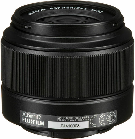 Fujifilm Crop Camera Lens XC 35mm f/2 Fixed for Fujifilm X Mount Black