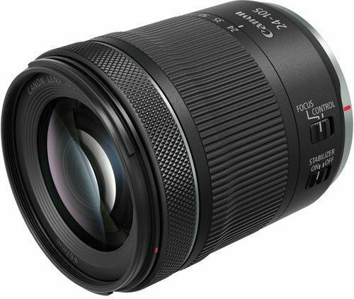 Canon Full Frame Φωτογραφικός Φακός 24-105mm f/4-7.1 IS STM Wide Angle Zoom για Canon RF Mount Μαύρος