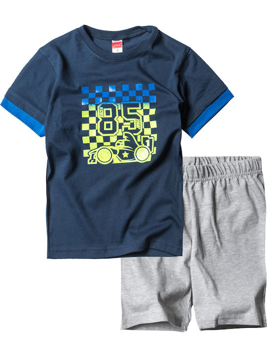 Joyce Kids Set with Shorts Summer 2pcs Blue