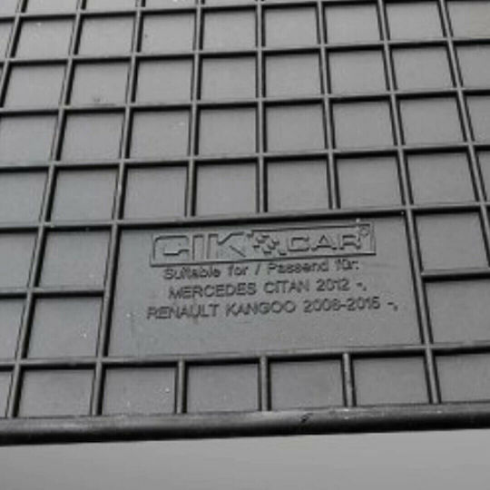 Aristar Trunk Mat for Mercedes-Benz Citan Renault Kangoo 2012 Black