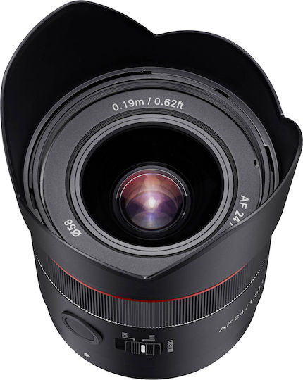 Samyang Full Frame Φωτογραφικός Φακός 24mm f/1.8 AF Wide Angle για Sony E Mount Μαύρος