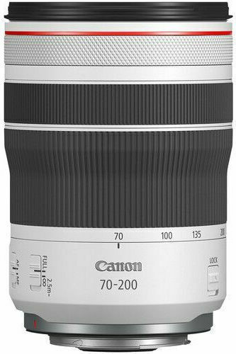 Canon Full Frame Φωτογραφικός Φακός 70-200mm f/4L IS USM Tele Zoom για Canon RF Mount Λευκός