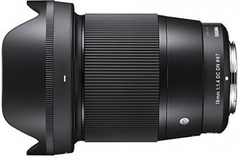Sigma Crop Φωτογραφικός Φακός 16mm f/1.4 DC DN Contemporary Wide Angle για Canon EF-M Mount Μαύρος