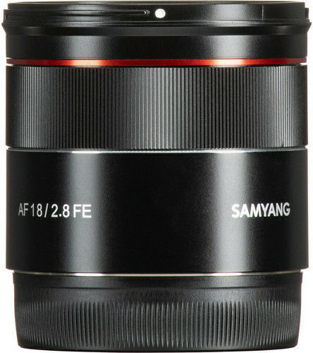 Samyang Full Frame Camera Lens AF 18mm f/2.8 FE Wide Angle for Sony E Mount Black