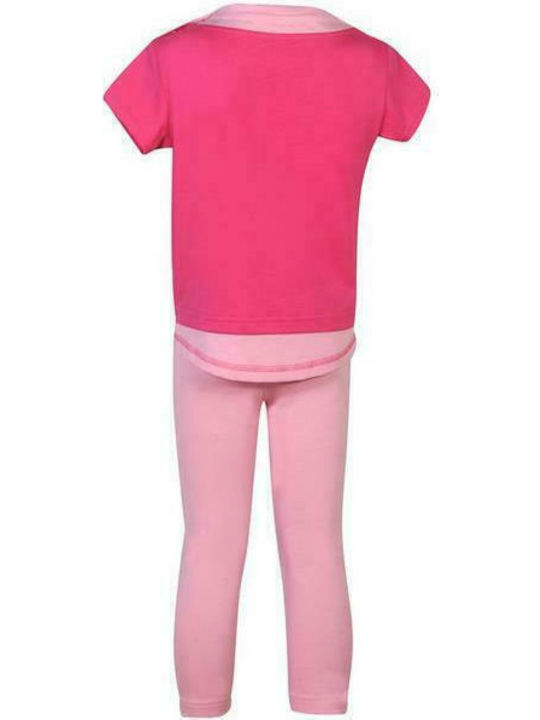 Kids' Set with Leggings Summer 2pcs Fuchsia