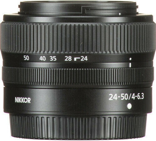 Nikon Full Frame Φωτογραφικός Φακός Nikkor Z 24-50mm f/4-6.3 Standard Zoom για Nikon Z Mount Μαύρος