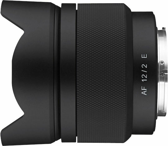 Samyang Crop Φωτογραφικός Φακός 12mm f/2.0 AF Compact Ultra-Wide Angle Wide Angle για Sony E Mount Μαύρος