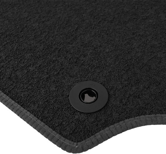 Set of Front and Rear Mats 4pcs for Mercedes-Benz E Class Gray