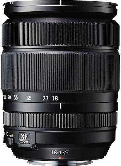 Fujifilm Crop Kameraobjektiv XF 18-135mm F3.5-5.6 R LM WR OIS Standard-Zoom für Fujifilm X Mount Black