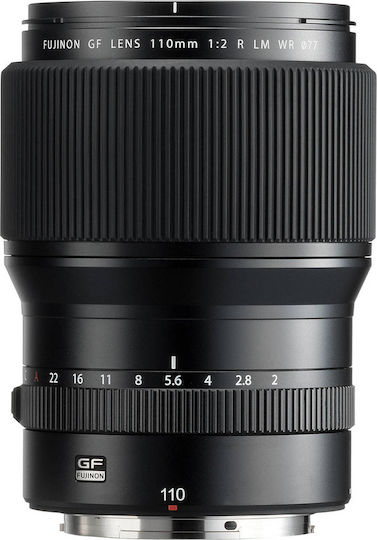 Medium Format Φωτογραφικός Φακός GF 120mm f/4 Macro R LM OIS WR Tele Zoom για  G Mount Μαύρος