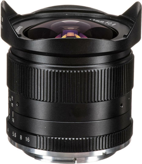 7artisans Crop Kameraobjektiv 12mm f/2.8 Photoelectric Weitwinkel für Micro Four Thirds (MFT) Mount