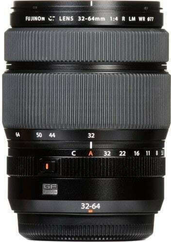 Mittelformat Kameraobjektiv GF 32-64mm f/4 R LM WR Weitwinkel-Zoom für  G Mount Black