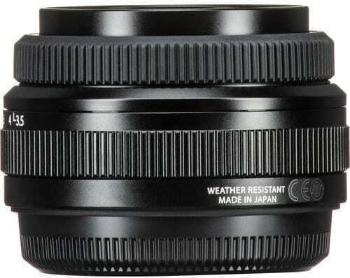 Mittelformat Kameraobjektiv GF 50mm f/3.5 R LM WR Standard / Pfannkuchen für  G Mount Black