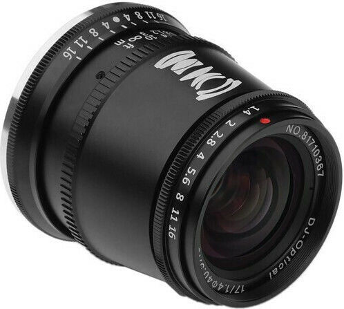 TTArtisan Crop Φωτογραφικός Φακός 17mm f/1.4 Σταθερός για Fujifilm X Mount Μαύρος
