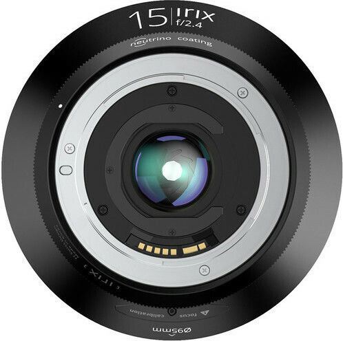 Irix Full Frame Φωτογραφικός Φακός Blackstone 15mm f/2.4 Wide Angle για Nikon F Mount Μαύρος