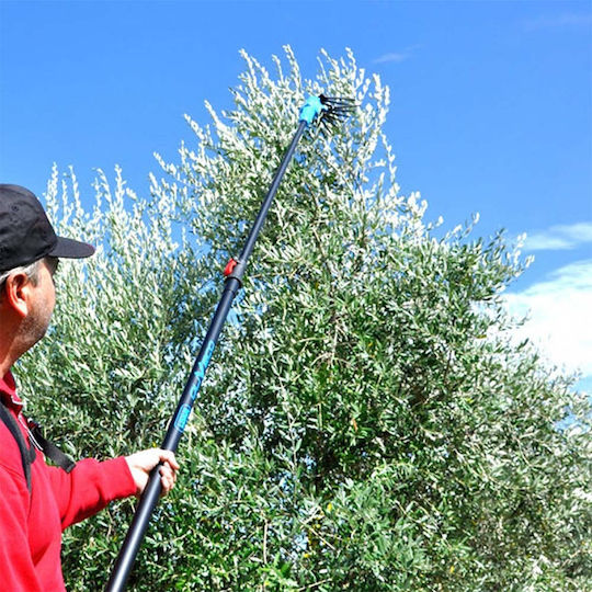 Lisam Oliveco Olive Harvester Battery 280W Type Rake with Rod 3.4m and Weight 2.7kg