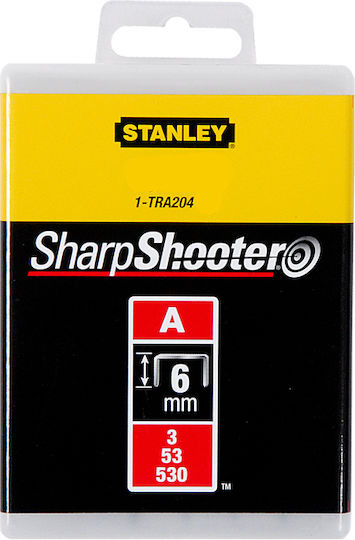 Stanley Α 5/53/530 Δίχαλα 6mm Type 53 1000τμχ