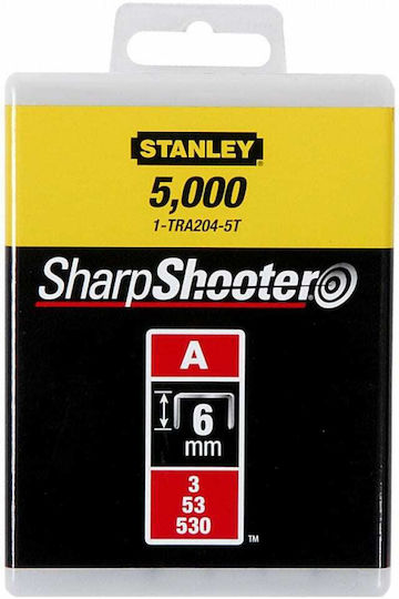 Stanley Α 5/53/530 Δίχαλα 6mm Type 53 1000τμχ