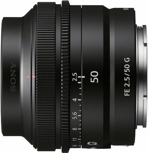 Sony Full Frame Φωτογραφικός Φακός FE 50mm f/2.5 G Σταθερός για Sony E Mount Μαύρος