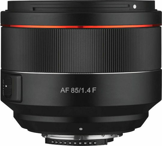 Samyang Full Frame Φωτογραφικός Φακός AF 85mm f/1.4 Telephoto για Nikon F Mount Μαύρος