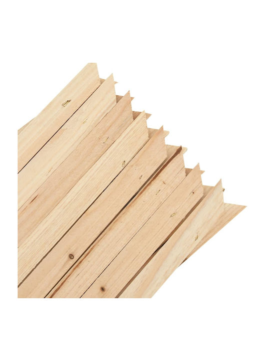 Klappbare Ranken Für Garten Aus Holz Mit Rhombus Rasterdesign In Beige Farbe 180x30cm 5Stücke