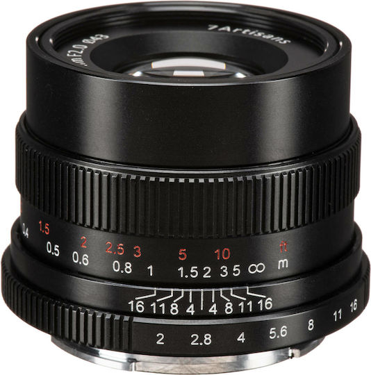 7artisans Crop Kameraobjektiv Photoelectric 35mm f/2.0 Festbrennweite für Sony E Mount Black
