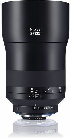 Zeiss Full Frame Φωτογραφικός Φακός Milvus 2/135 ZF.2 Telephoto για Nikon F Mount Μαύρος