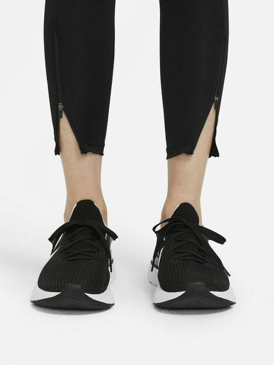 Dri-Fit Epic Faster Running Γυναικείο Cropped Κολάν Μαύρο