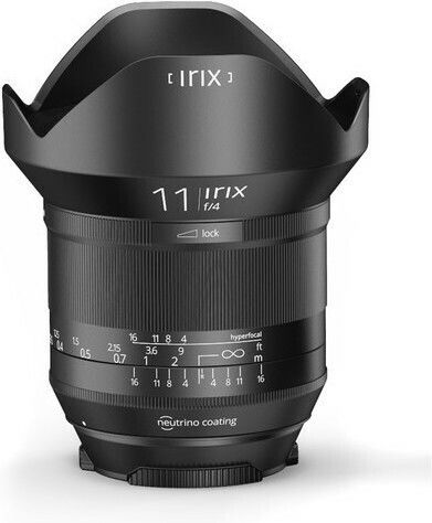 Irix Full Frame Camera Lens Firefly 11mm f/4.0 Wide Angle for Nikon F Mount Black