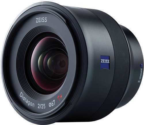 Zeiss Cadru complet Obiectiv Foto Batis 25mm f/2 Unghi larg pentru Montura Magazin online Sony E Black