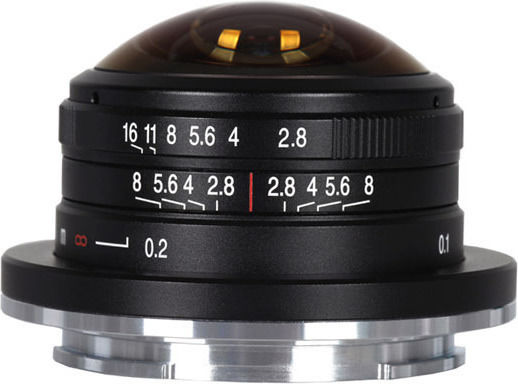 Laowa Crop Φωτογραφικός Φακός 4mm f/2.8 Circular Fisheye / Wide Angle για Fujifilm X Mount Μαύρος