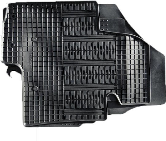 Cik Set of Front and Rear Mats 4pcs for Kia Sportage Hyundai iX35 Black