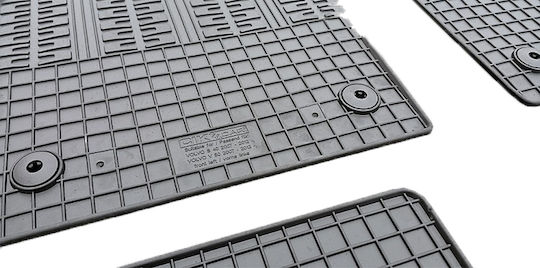 Cik Set of Front and Rear Mats 4pcs for Volvo V50 Black